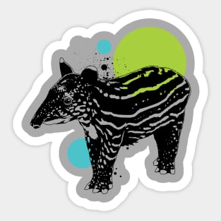 Little tapir Sticker